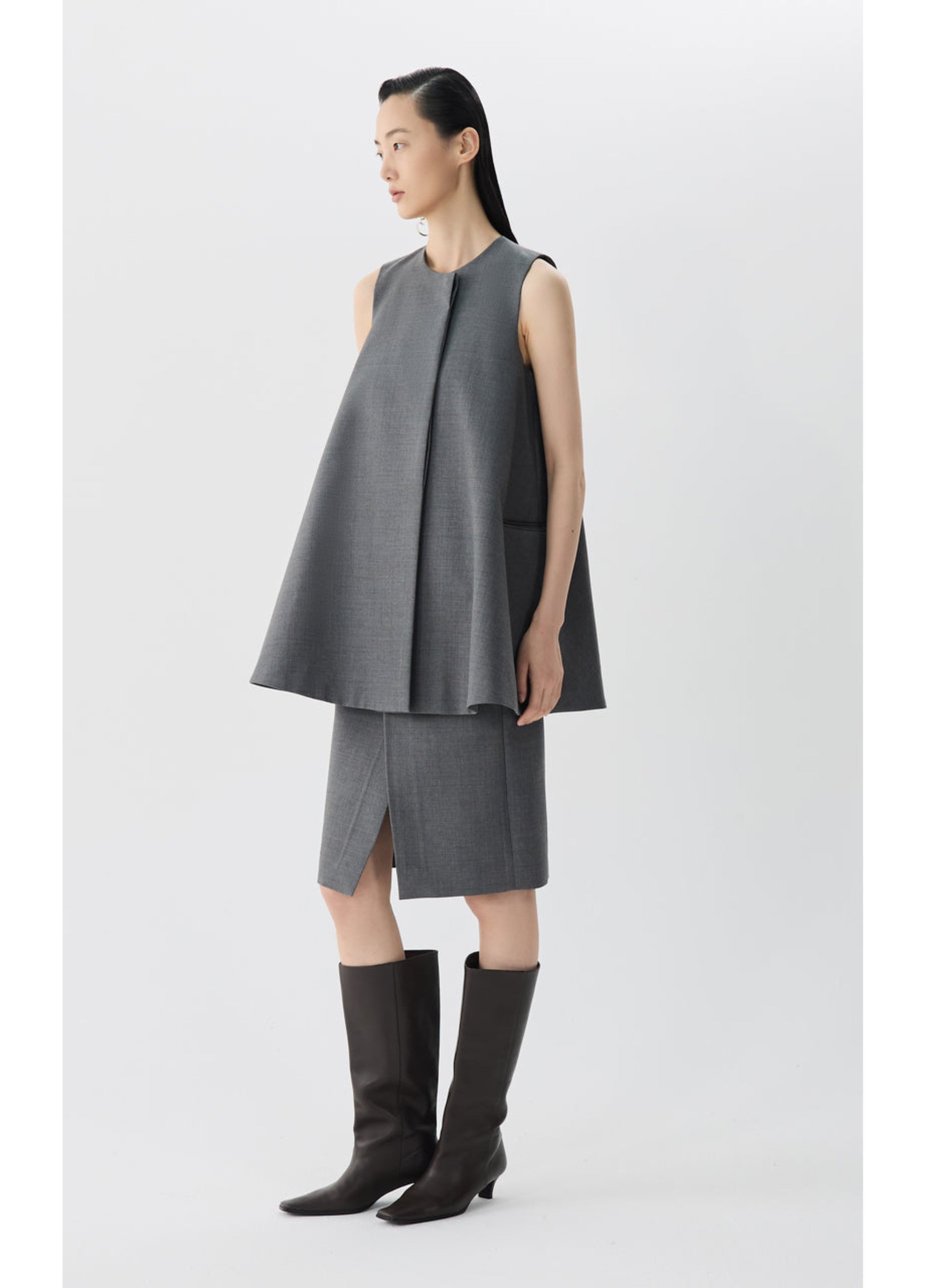 Mulberry Silk A-Type Dress