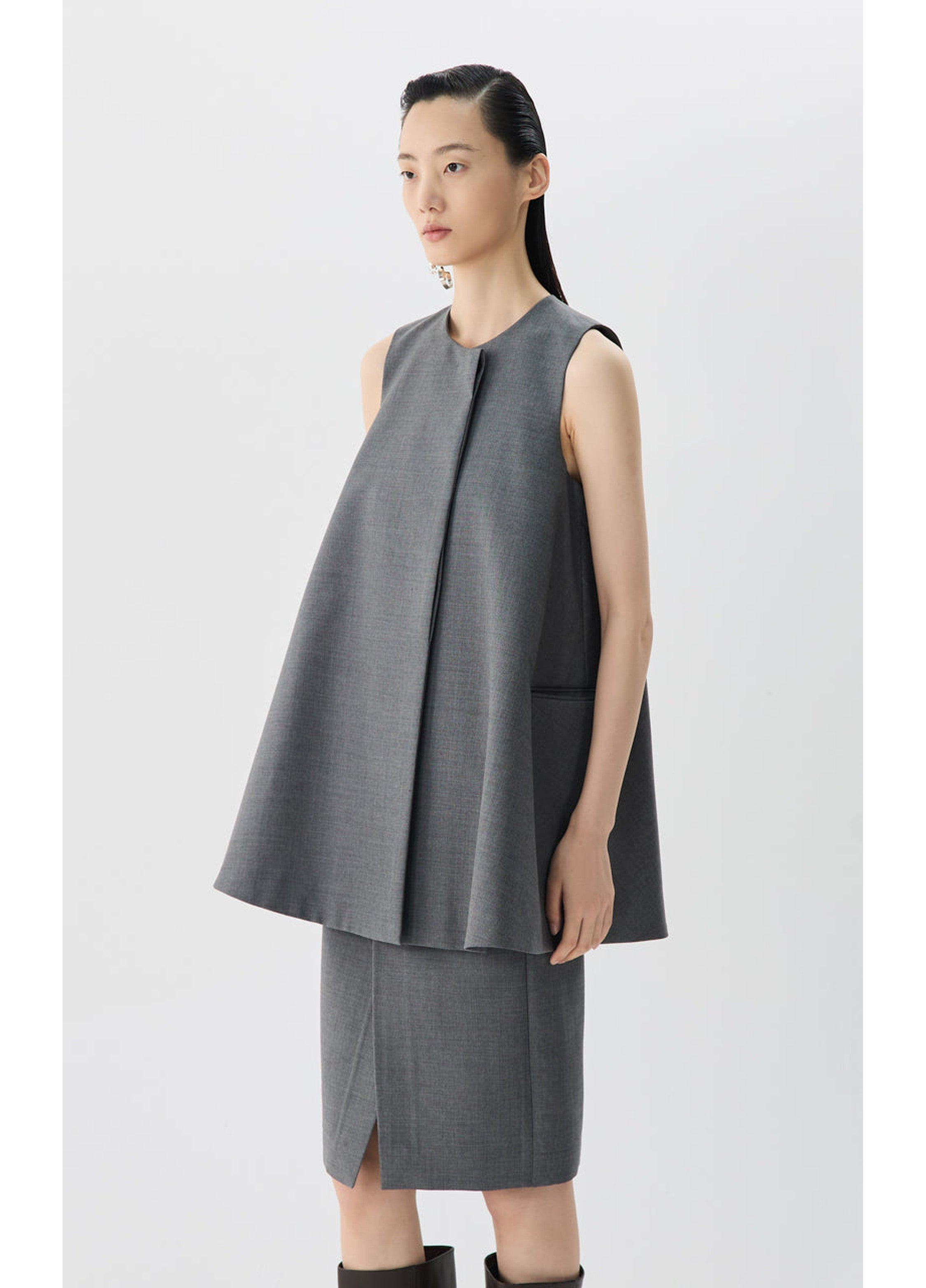 Mulberry Silk A-Type Dress