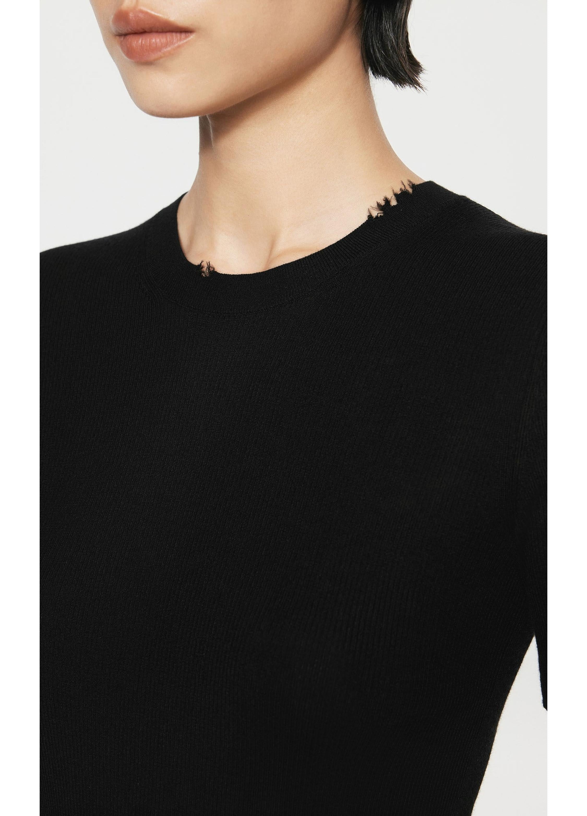 Knitted Sweater Slimming Wool T-shirt