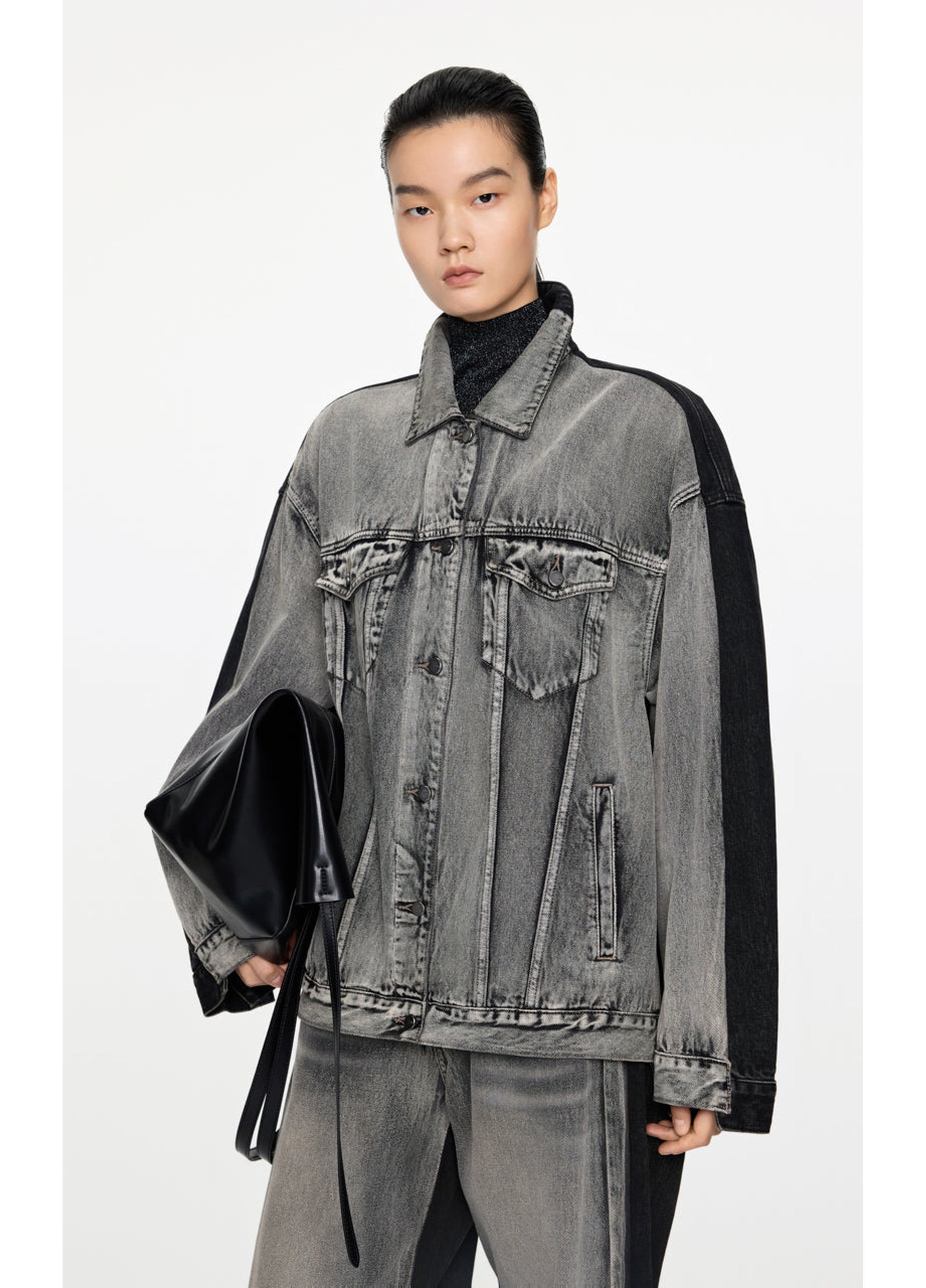 Oversize Denim Coat