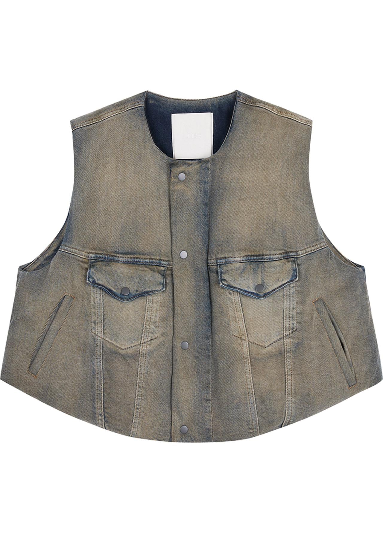 O-shape Down Vest