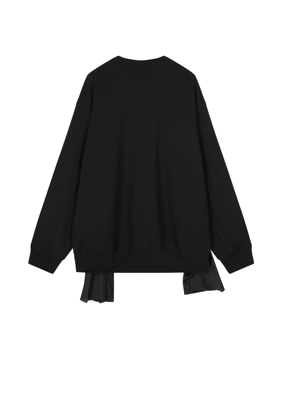 hoodie three-dimensional heavy industry bow