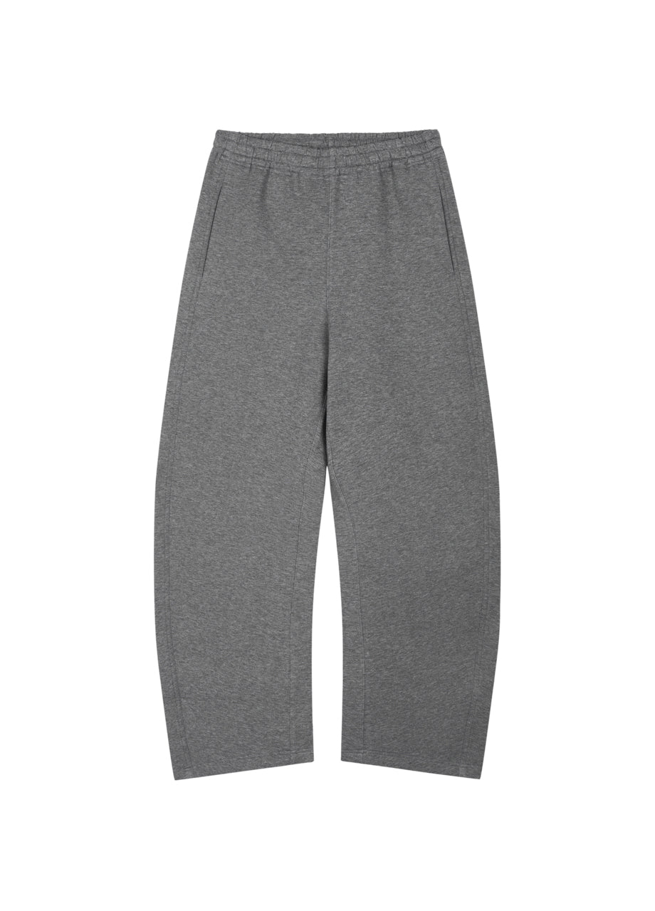 loose curved knife casual pants